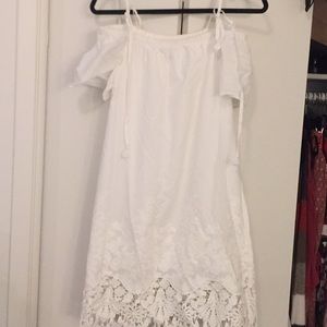 Madewell off the shoulder summer dress